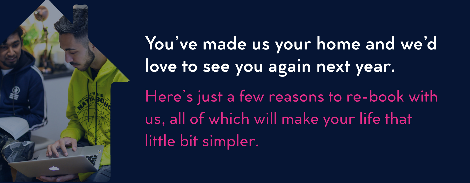 We Are Home – Rebooking No Offer